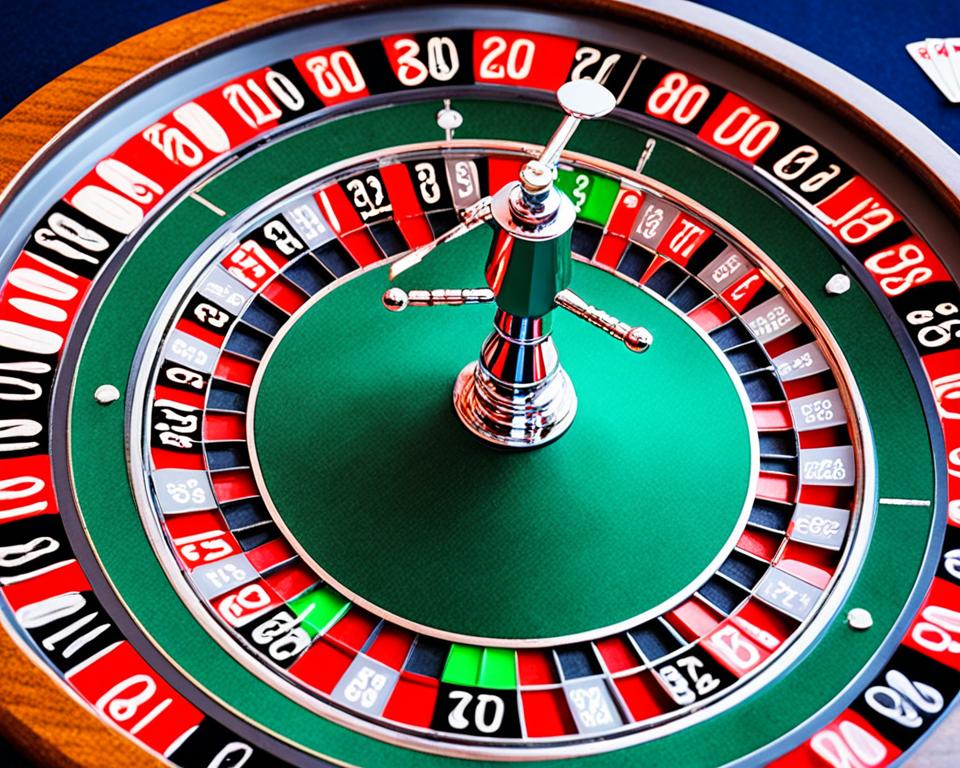 roulette table layout