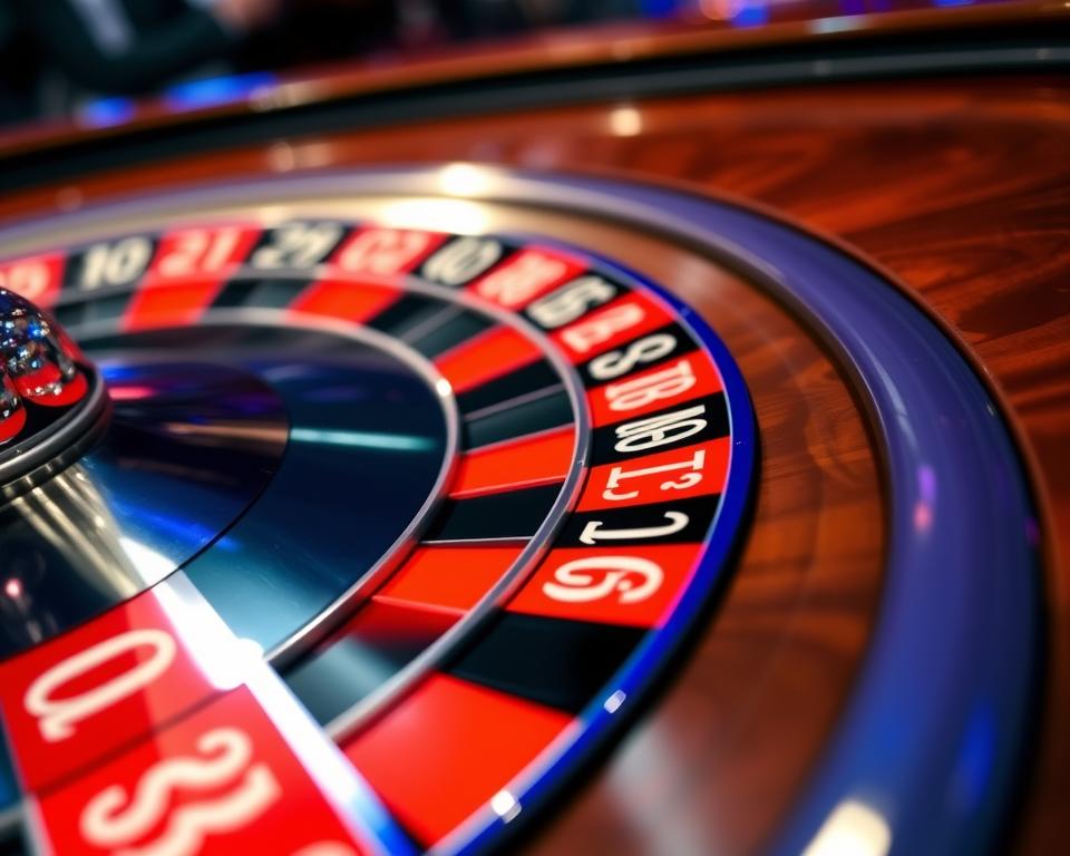 roulette wheel layout