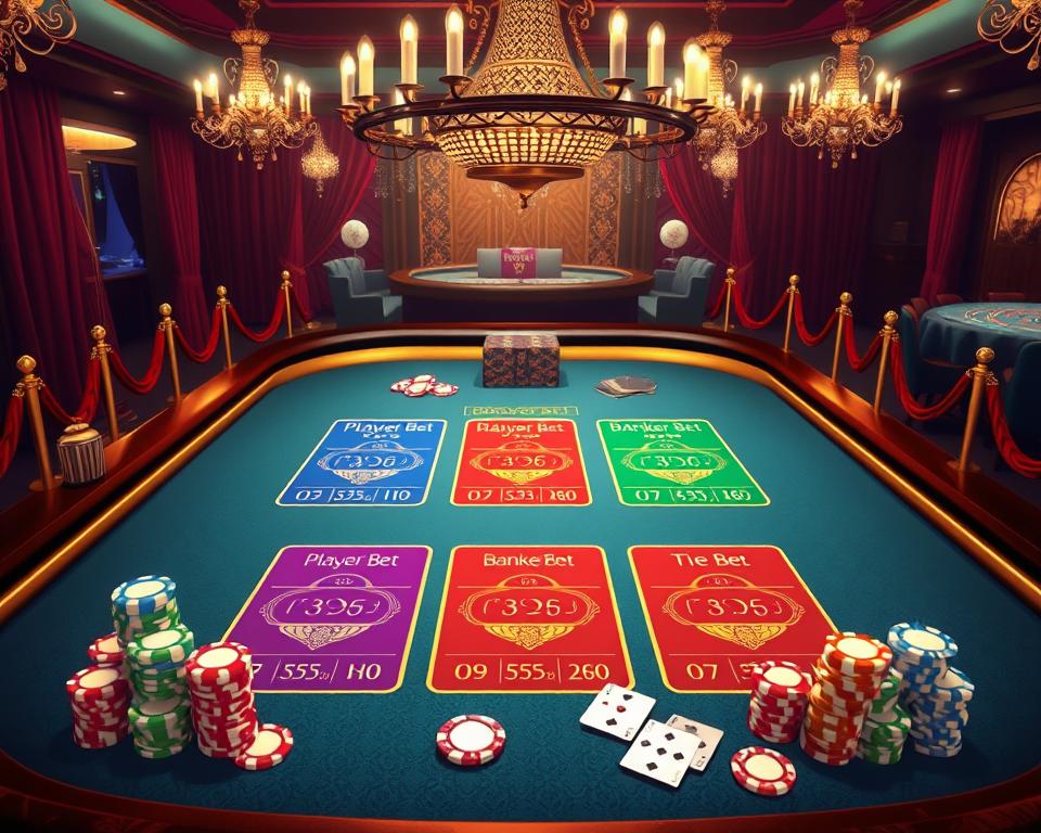 baccarat bet types